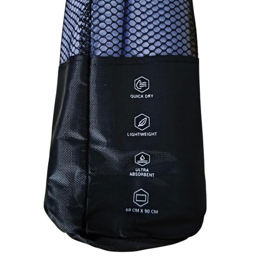 MAGNETIC NORTH Πετσέτα Προσώπου Microfiber Μπλε 60x90εκ. 1