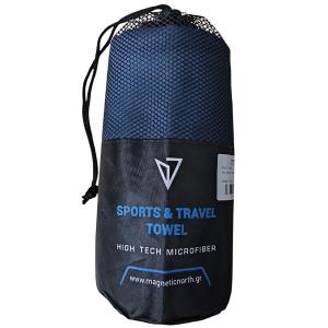 MAGNETIC NORTH Πετσέτα Προσώπου Microfiber Μπλε 60x90εκ. - 181563