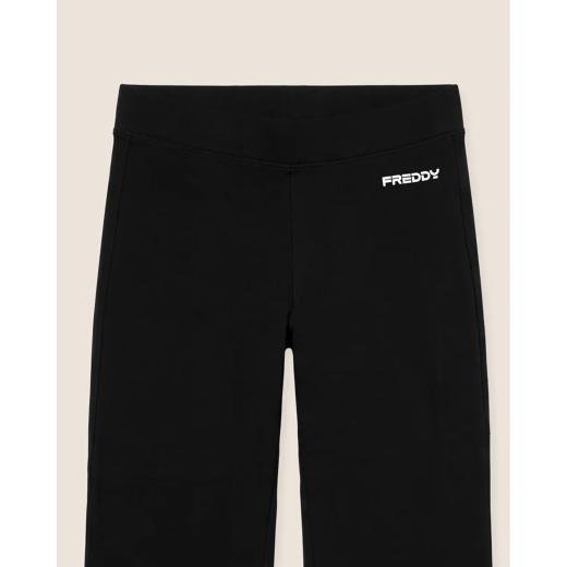 FREDDY Flared leggings in stretch fleece with a silky effect 2