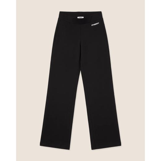 FREDDY Soft-touch wide-leg athletic trousers 0