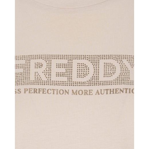 FREDDY Women's regular t-shirt with studded logo 1