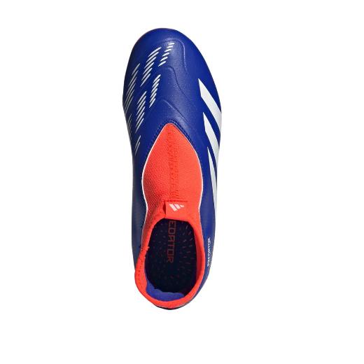 ADIDAS Παιδικά Ποδοσφαιρικά Παπούτσια Predator League Ll Fg J με Τάπες Χωρίς Κορδόνια 1