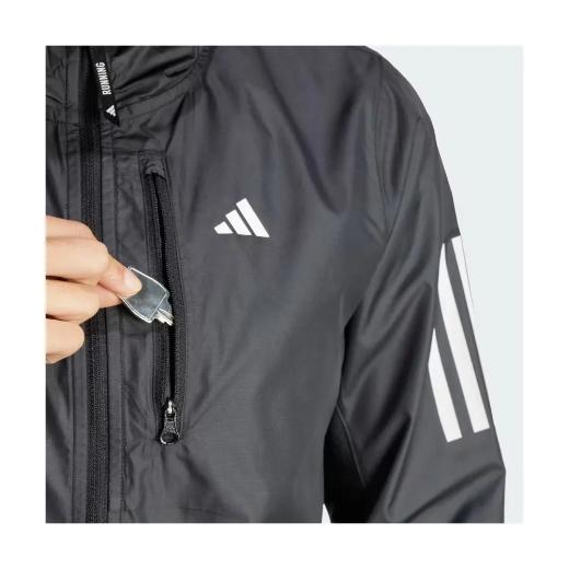 ADIDAS Own the Run Κοντό Γυναικείο Μπουφάν για Άνοιξη/Φθινόπωρο 4