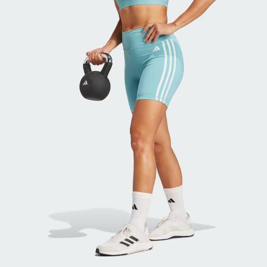 ADIDAS Training Essentials 3 Stripes Γυναικείο Biker Κολάν 0