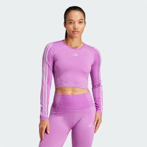 ADIDAS Knit LS Γυναικείο Crop Top - 164057