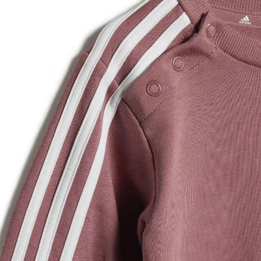 ADIDAS Παιδικό Σετ Φόρμας Ροζ Essentials 3-stripes 1