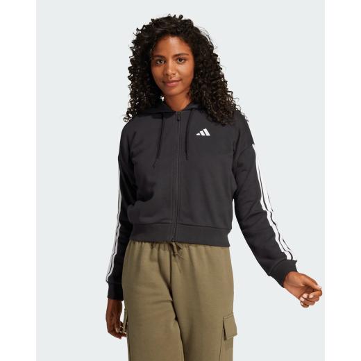 ADIDAS Essentials 3-Stripes French Terry Full Zip Hoodie 1