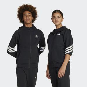 ADIDAS Αθλητική Παιδική Ζακέτα Φούτερ Βαμβακερή με Κουκούλα Future Icons 3-Stripes - 188383