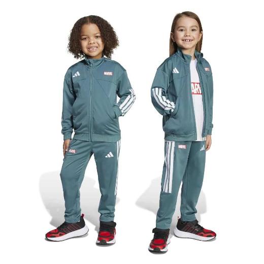 ADIDAS Παιδικό Σετ Φόρμας Πράσινο 2τμχ Spiderman  0