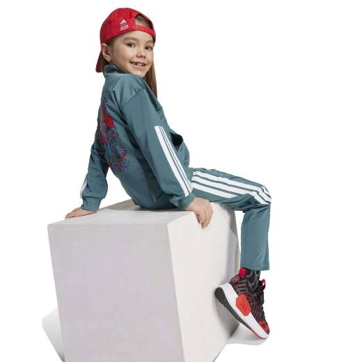 ADIDAS Παιδικό Σετ Φόρμας Πράσινο 2τμχ Spiderman  4