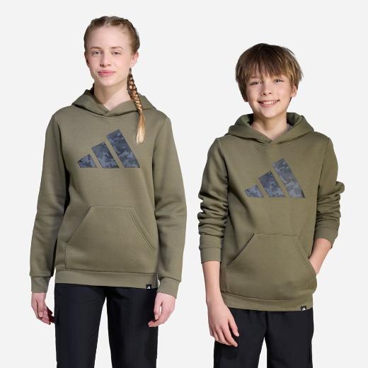 ADIDAS Παιδικό Φούτερ με Κουκούλα 0