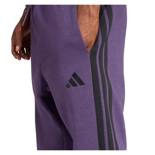 ADIDAS 3 Stripes Αντρικό Παντελόνι Φόρμας με Λάστιχο  3