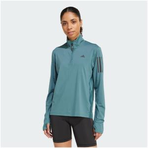 ADIDAS Own The Run Half-Zip Γυναικείο Μακρυμάνικη Μπλούζα - 189570
