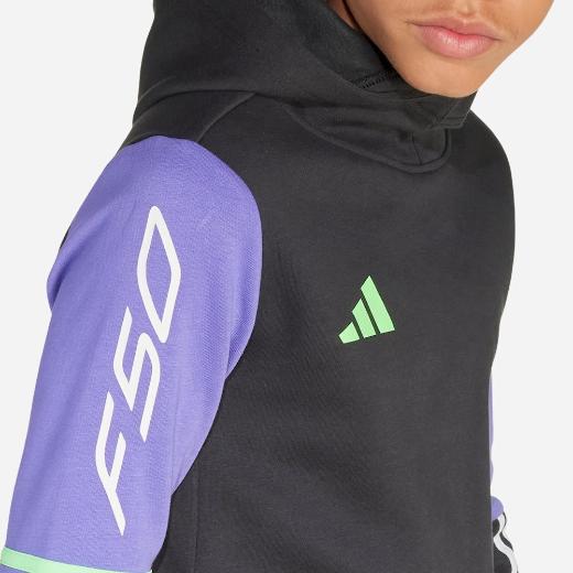 ADIDAS Αθλητική Παιδική Φούτερ με Κουκούλα F50 2