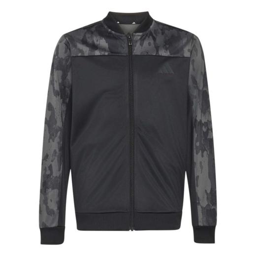 ADIDAS Essentials Παιδικό Σετ Φόρμας Με ζακέτα Μαυρο 1