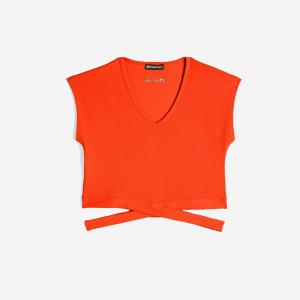 FREDDY Γυναικείο T-shirt με V Λαιμόκοψη - 154047