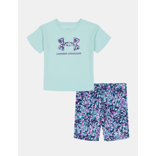 UNDER ARMOUR Printed Bike Short Σετ Κορίτσι  0