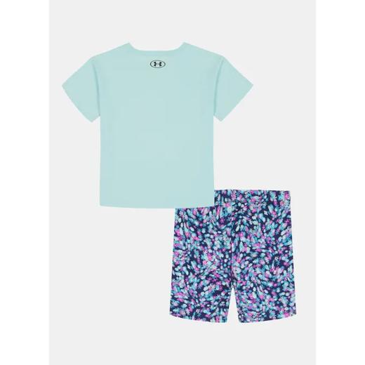 UNDER ARMOUR Printed Bike Short Σετ Κορίτσι  1
