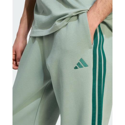 ADIDAS Essentials 3-Stripes Fleece Tapered Cuffed Pants  4