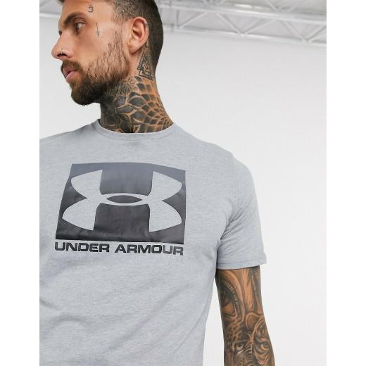UNDER ARMOUR Boxed Sportstyle Αθλητικό Ανδρικό T-shirt με Λογότυπο 2