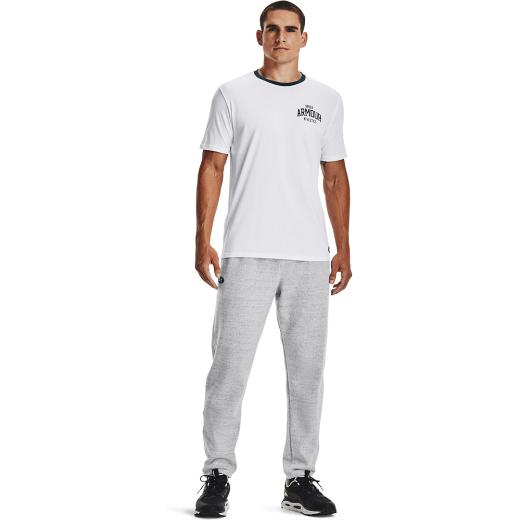UNDER ARMOUR Originators Athletics Ανδρικό T-shirt Λευκό με Λογότυπο 2