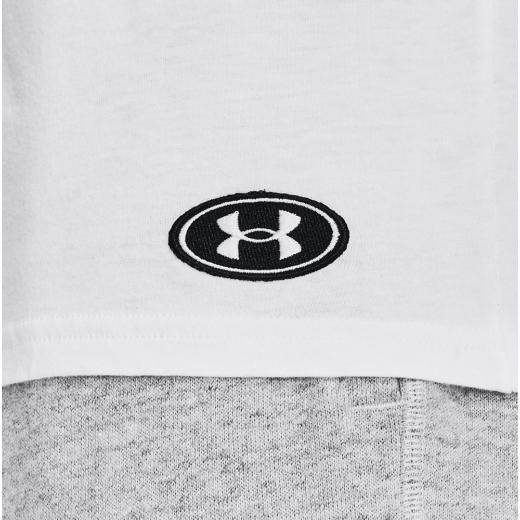 UNDER ARMOUR Originators Athletics Ανδρικό T-shirt Λευκό με Λογότυπο 3