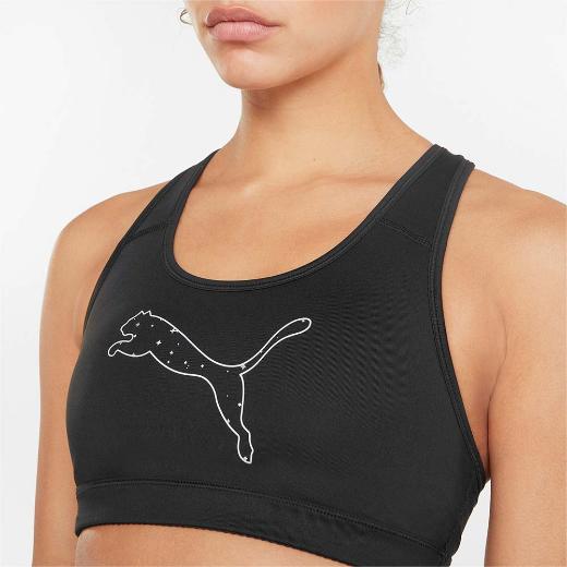 Puma 4Keeps Graphic Γυναικείο Αθλητικό Μπουστάκι με Αφαιρούμενη Ενίσχυση 2