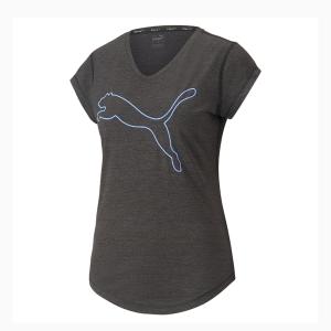 PUMA Γυναικείο Train Favorite Heather Cat Tee - 123863