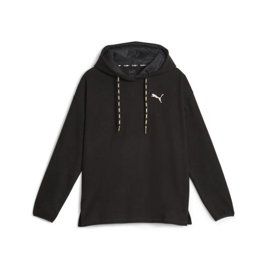 PUMA Logo Love Γυναικείο Φούτερ με Κουκούλα 0