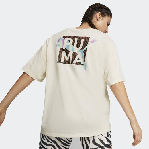Puma Γυναικείο Αθλητικό Boyfriend T-shirt 1