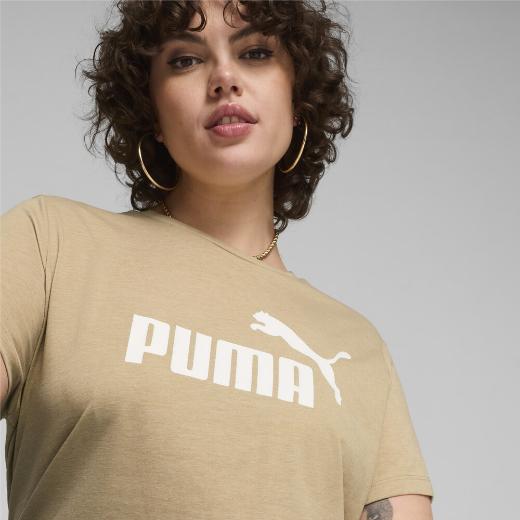PUMA Ess Logo Heather Γυναικείο T-shirt 4