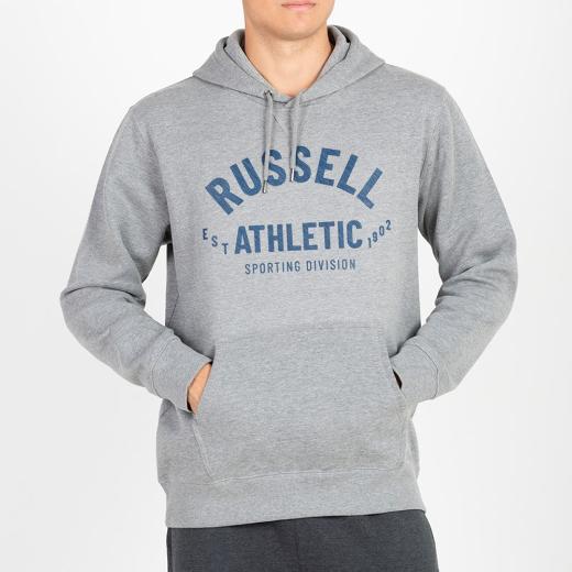 RUSSELL Athletic Sporting Division Ανδρικό Φούτερ με Κουκούλα και Τσέπες 2