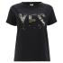 FREDDY COMFORT-FIT T-SHIRT WITH A LARGE SEQUIN “YES” γυναικείο t-shirt - 2