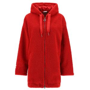 FREDDY Comfort-Fit Hooded Faux Fur Jacket With a zip - 90018