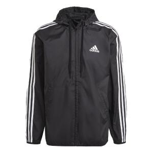 ADIDAS Primegreen Essentials 3 Stripes Ανδρικό Μπουφάν Αντιανεμικό - 119165