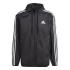 ADIDAS Primegreen Essentials 3 Stripes Ανδρικό Μπουφάν Αντιανεμικό - 0