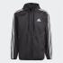 ADIDAS Primegreen Essentials 3 Stripes Ανδρικό Μπουφάν Αντιανεμικό - 1