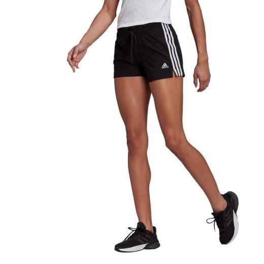 ADIDAS Essentials Slim 3-Stripes Αθλητικό Γυναικείο Σορτς 0