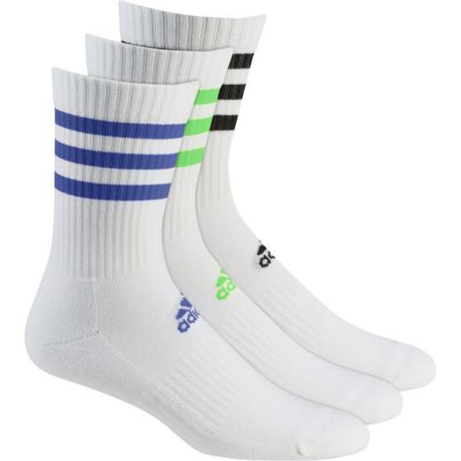 ADIDAS  3-Stripes Cushioned 3 ζεύγη unisex κάλτσες 1