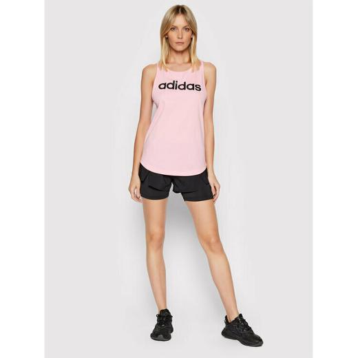 ADIDAS Essentials Αμάνικη Γυναικεία Αθλητική Μπλούζα Light Pink 4