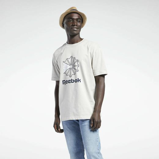 REEBOK lassics Starcrest Ανδρικό T-shirt με λογότυπο 0