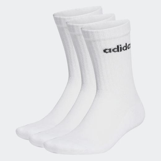 ADIDAS Linear Αθλητικές Κάλτσες 3 Ζεύγη