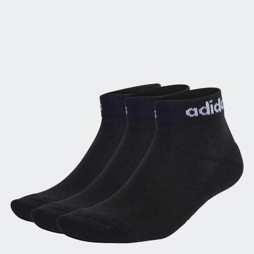 ADIDAS Linear Αθλητικές Κάλτσες 3 Ζεύγη