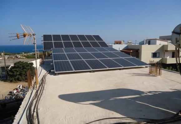 Νύκταρης Ι. - Εγκατάσταση Φ/Β συστήματος σε στέγη, ισχύος 9,76KWp (2)