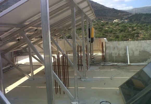 Ψυχογιουδάκης Ι. - Εγκατάσταση Φ/Β συστήματος σε στέγη, ισχύος 9,90KWp