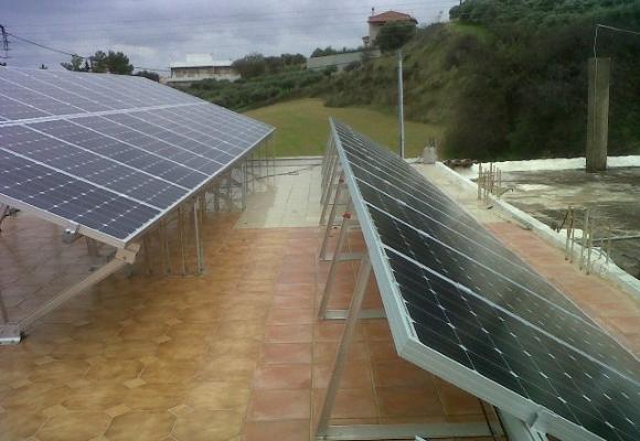 Στυλιαρά Μ. - Εγκατάσταση Φ/Β συστήματος σε στέγη, ισχύος 9,88KWp