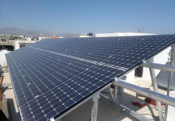 Μαρής Ε. - Εγκατάσταση Φ/Β συστήματος σε στέγη, ισχύος 9,87KWp