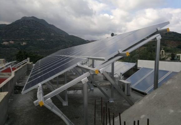 Τρούλης Γ. Α.Ε. - Εγκατάσταση Φ/Β συστήματος σε στέγη, ισχύος 9,84KWp (1)