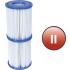 Bestway Pool Pump Flowclear Filter Single Phase with a Maximum Output of 2006 liters/hour - 1