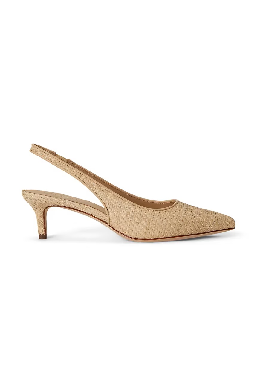RALPH LAUREN TEXTURED RAFFIA-LOLAH II-PM-SLG 802P10394001 1